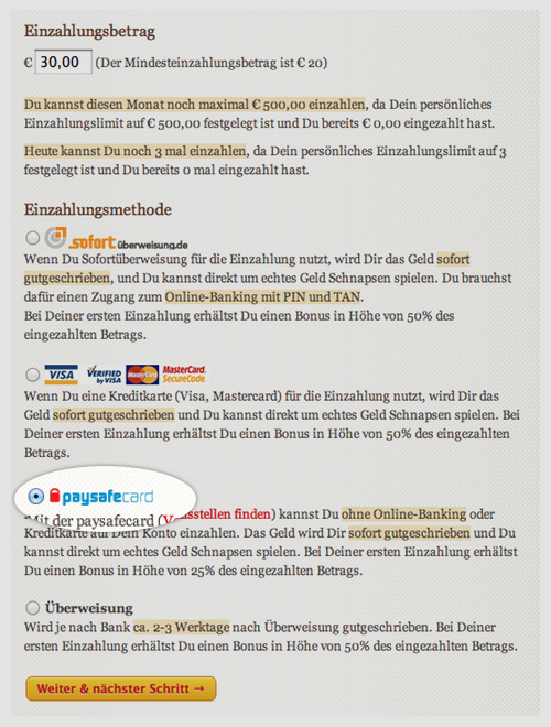 Mehrere Paysafecards Benutzen Mehrere Paysafecards Benutzen